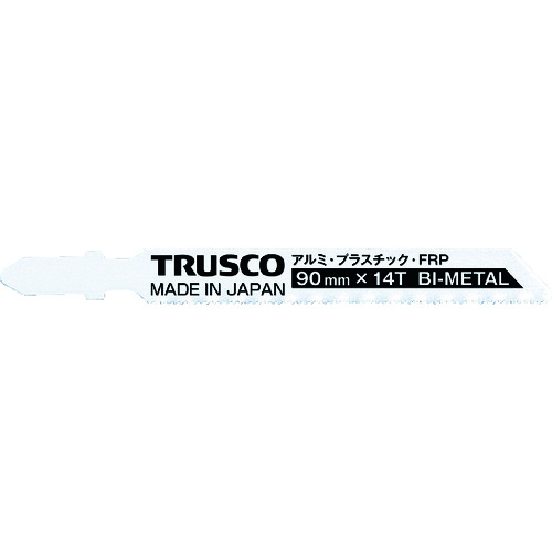 【TRUSCO】ＴＲＵＳＣＯ　バイメタルジグソー替刃　１４山　鉄工・プラスチック・ＦＲＰ用　５枚